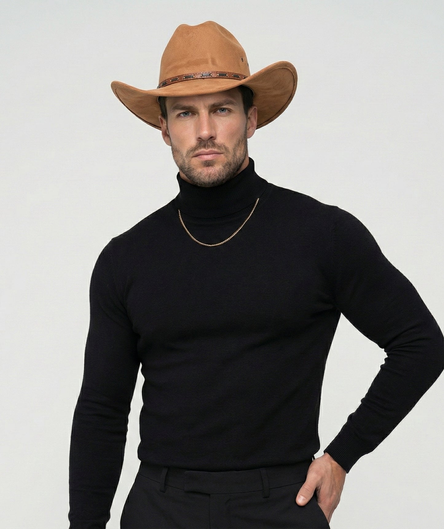 Chapeau Cowboy Marron