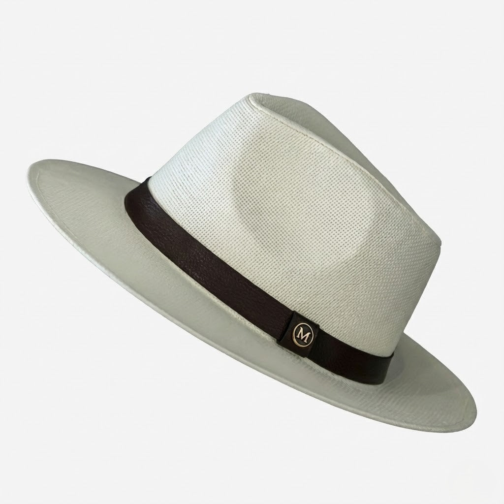Chapeau Panama Blanc - Romeo