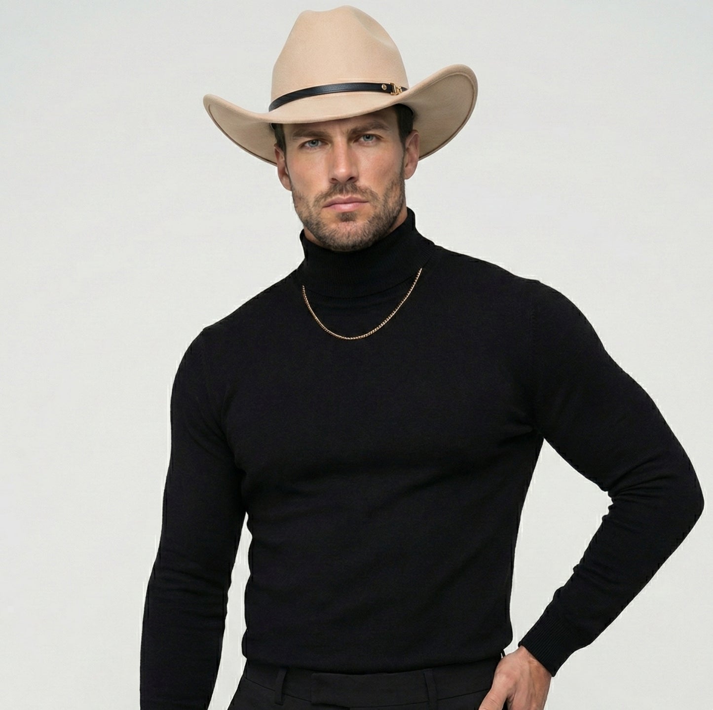 Chapeau de Cowboy Beige - Henry