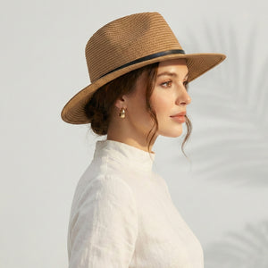 Chapeau De Paille  Beige - Carolina | Giuseppe Conti