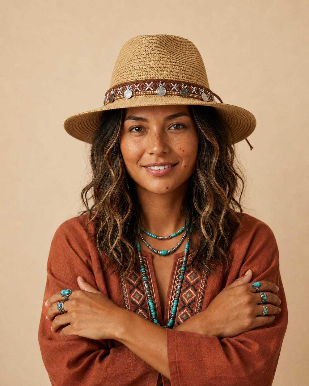 Chapeau De Paille  - Aztec