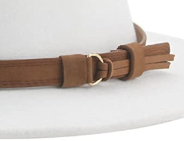 Chapeau Fedora Blanc - Alfredo