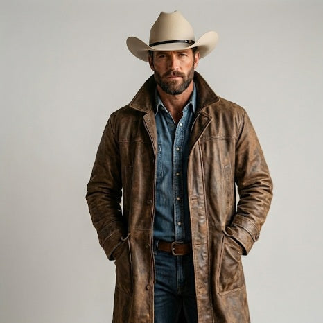 Chapeau de Cowboy Beige - Henry