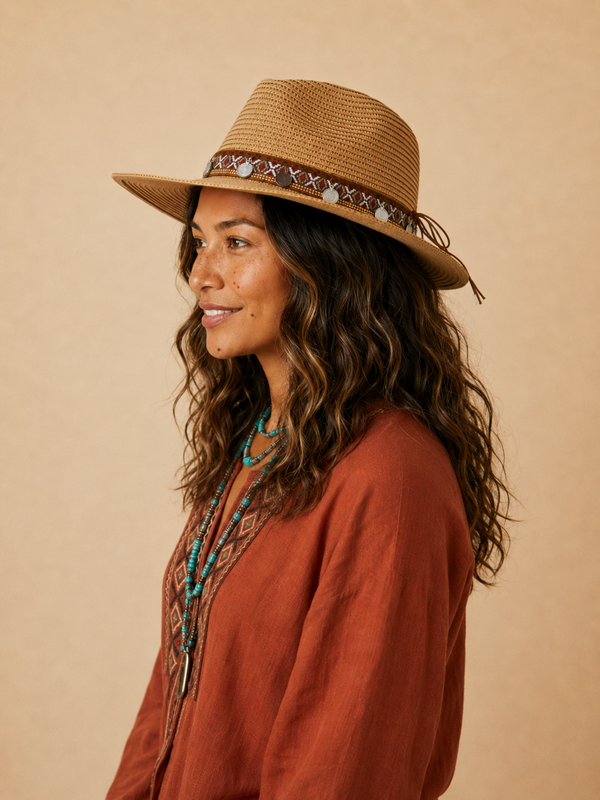 Chapeau De Paille  - Aztec
