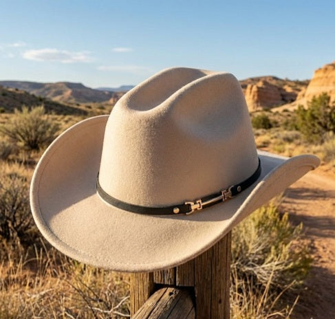 Chapeau de Cowboy Beige - Henry