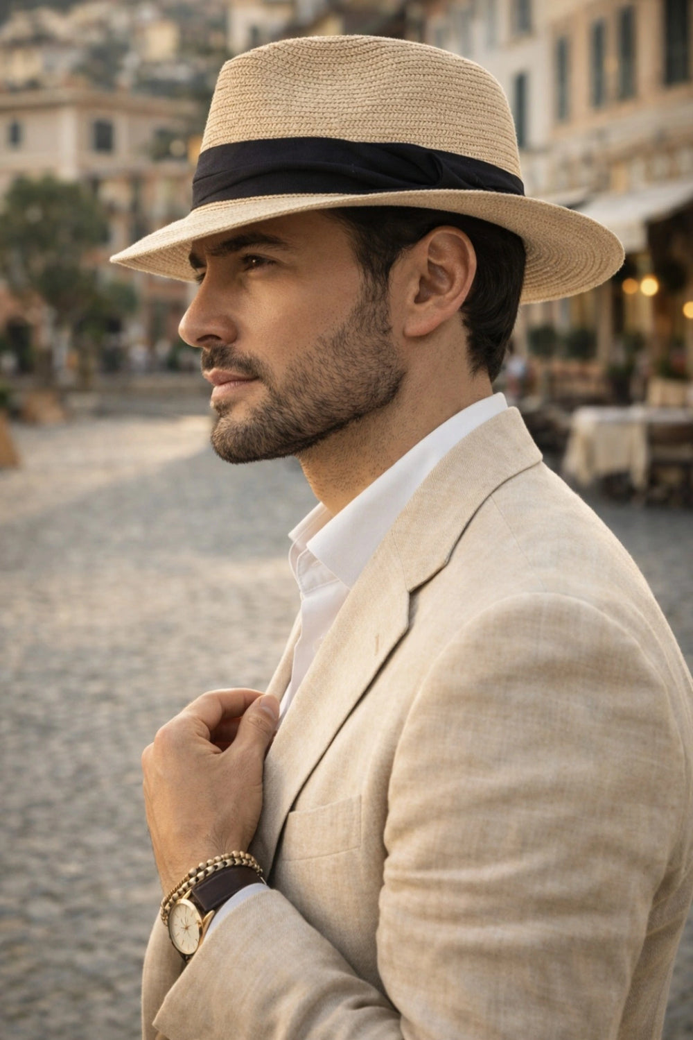 Chapeau Panama Beige -  Sam | Giuseppe Conti