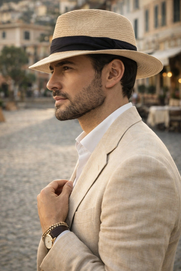 Chapeau Panama Beige -  Sam | Giuseppe Conti