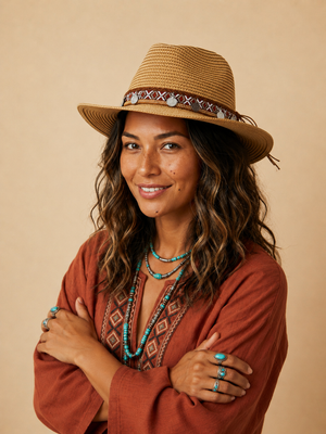 Chapeau De Paille  - Aztec