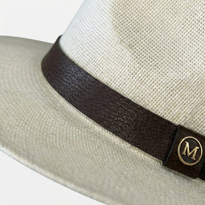 Chapeau Panama Blanc - Romeo